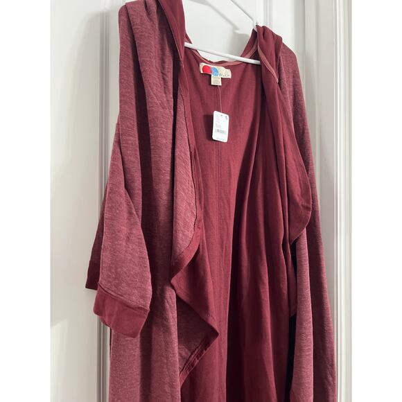 Free People Beach Jet Set Cardigan Duster Hoodie Size XS/S - Picture 5 of 6